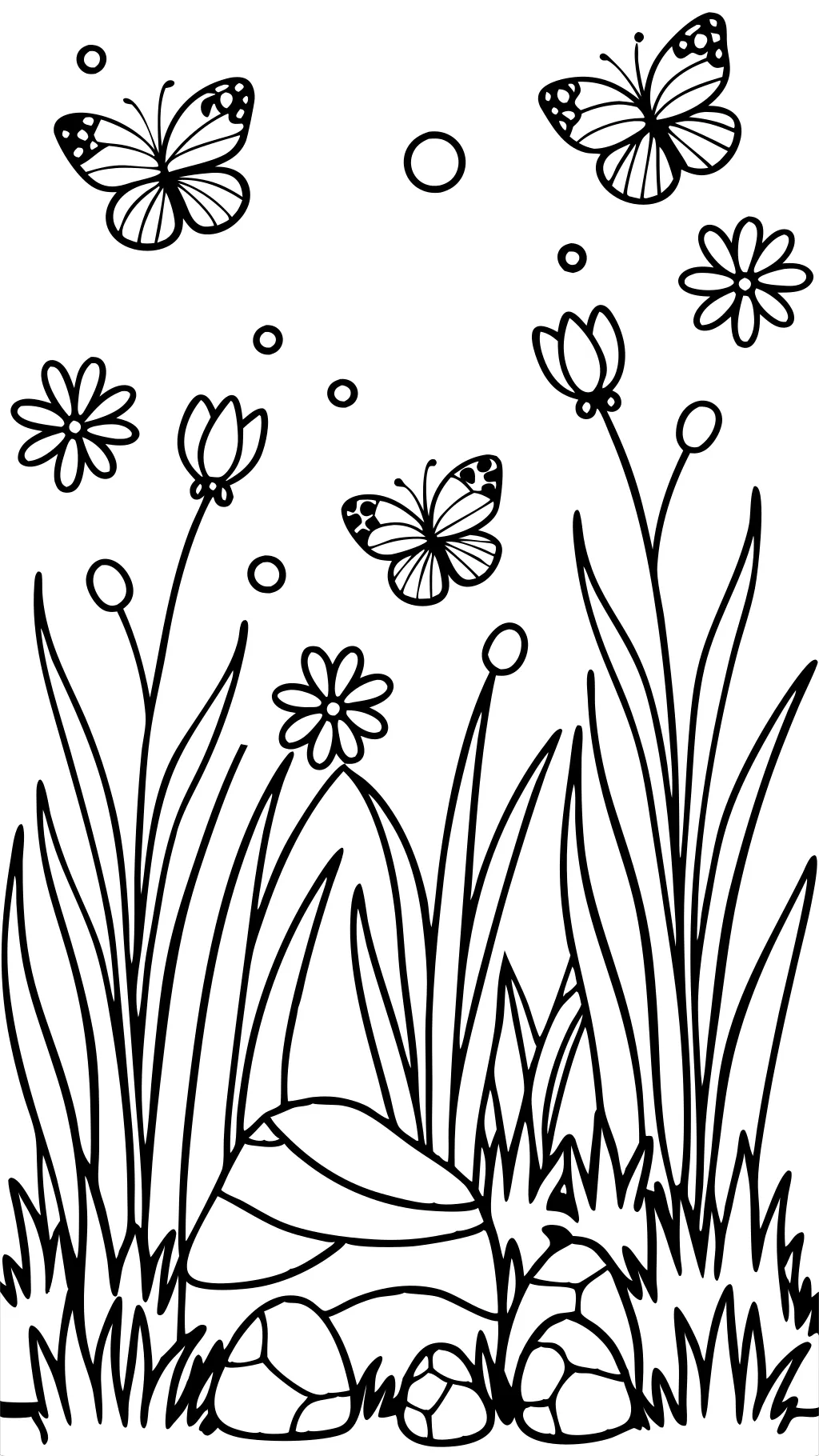 coloring pages grass